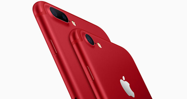 87726Apple анонсировала красные версии iPhone 7 и 7 Plus