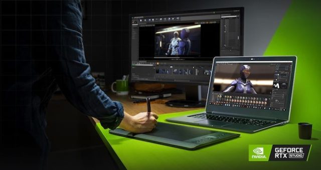 87070Ноутбуки семейства Nvidia Studio оказались в семь раз мощнее нового MacBook Pro