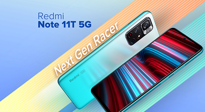 170731Xiaomi представляет Redmi Note 11T 5G – 6,6-дюймовый смартфон со стереодинамиками