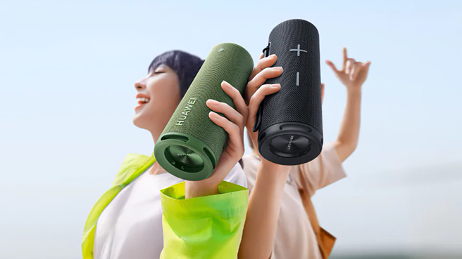 169297Huawei Sound Joy: Bluetooth-колонка с быстрой зарядкой, четырьмя динамиками и Harmony OS