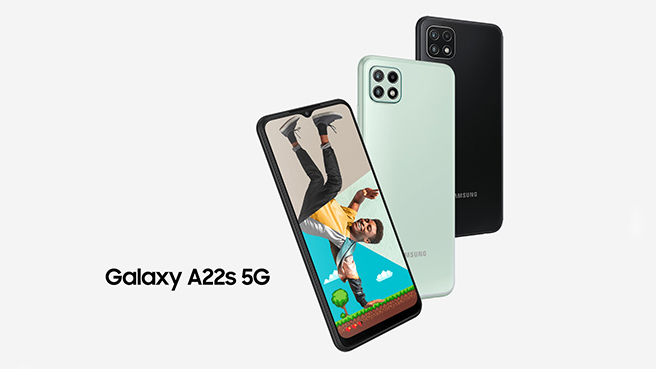 169433В Россию скоро приедет смартфон Samsung Galaxy A22s 5G с 90-герцевым экраном