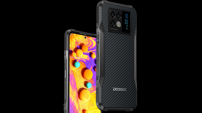 171777Doogee V20 5G: смартфон-«внедорожник» с двумя экранами и 256 Гбайт памяти