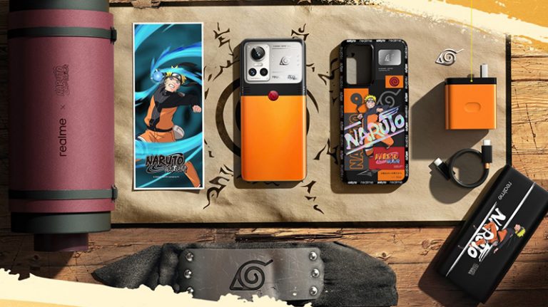 251883Смартфон Realme GT Neo 3 Naruto Edition со 150-ваттной зарядкой посвятили манге Наруто