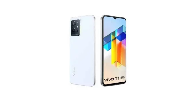 Vivo T1 5G Silky White