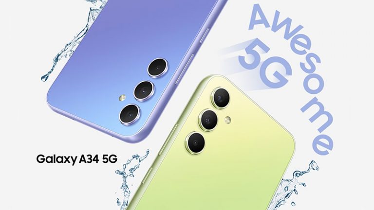 260955Представлен смартфон Samsung Galaxy A34 5G с защитой от воды и оптической стабилизацией