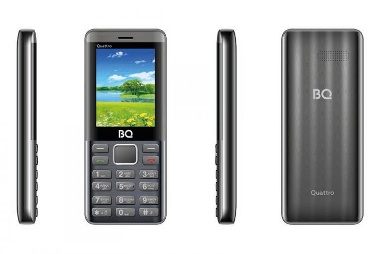 276875BQ 2453 Quattro: кнопочный телефон с поддержкой сразу четырех SIM-карт