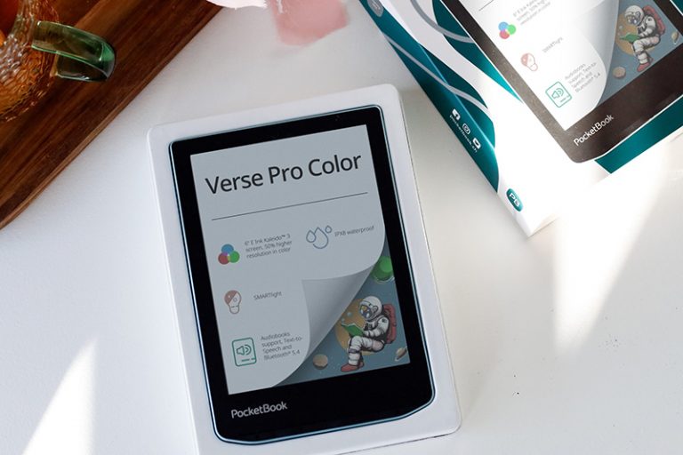 279773Представлен компактный 6-дюймовый ридер PocketBook Verse Pro Color с цветным экраном