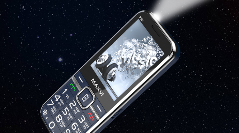 279674Maxvi P18i: кнопочный телефон с тремя SIM-картами и батареей на 3 200 мАч
