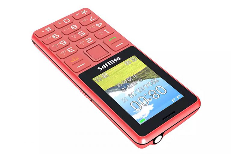 279698Philips Xenium E6216: кнопочный телефон с LTE и батареей на 1 700 мАч